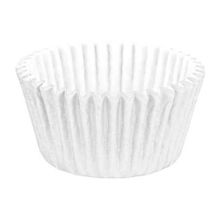 Forminha De Cupcake Branca Regina Impermeável com 45 Unidades