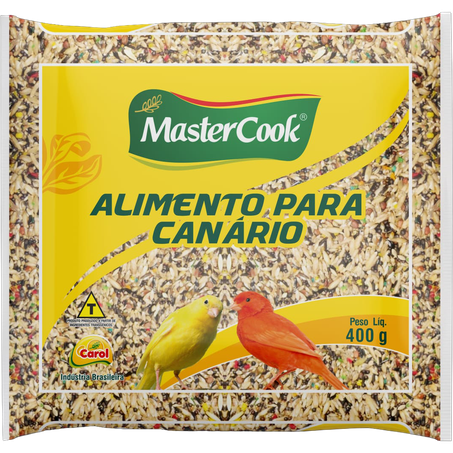 Alimento para canário carol pacote 400g