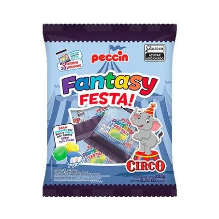 Bala peccin fantasy festa circo 235g