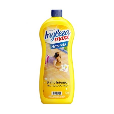 Cera liquida ingleza maxx amarela 750ml