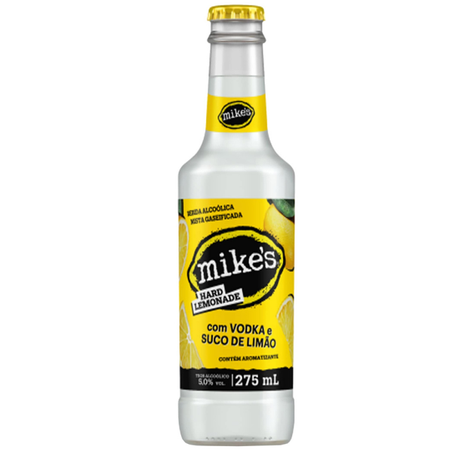 Bebida Mikes Alcoólica Mista Hard Lemonade Vodka e Suco De Limão Long Neck 275ml 
 