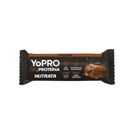 Barra de proteína chocolate yopro nutrata 55g