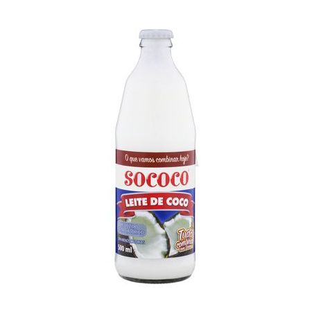 LEITE DE COCO SOCOCO RTC VD 500ML