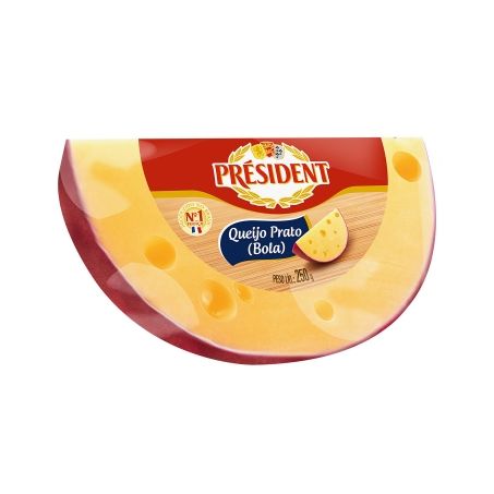 Queijo Prato President Esférico Embalagem 250G