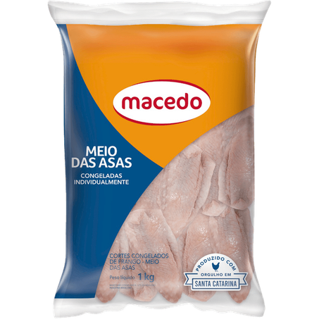 Corte meio asa macedo iqf 1kg