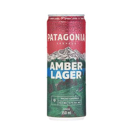 CERVEJA PATAGONIA LT 350ML AMBER LG