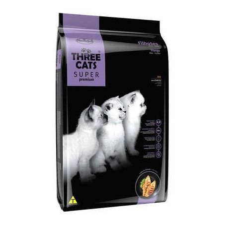 THREE CATS SUPER P. FILHOTE FRANGO 10,1KG