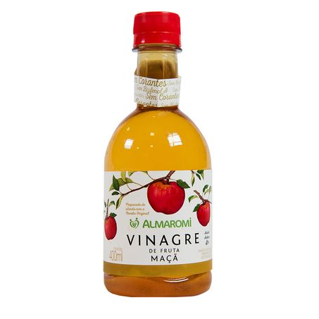 VINAGRE ALMAROMI 400ML MAÇA ORGÂNICOS
