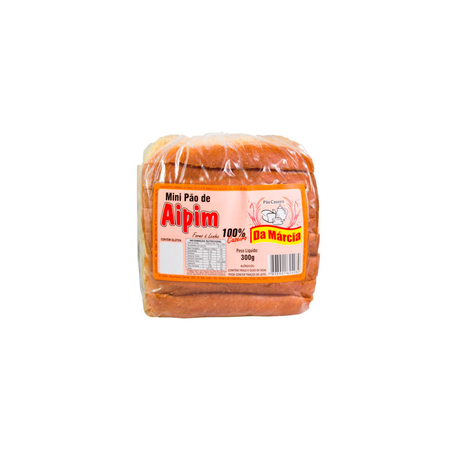 Pão De Forma Da Marcia Caseiro Aipim 300G