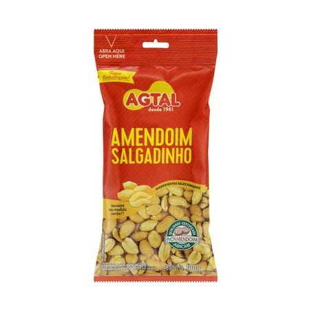 AMENDOIM SALGADO AGTAL 100G