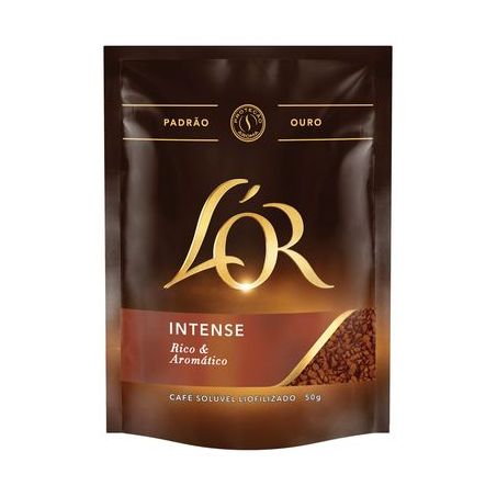 L'or Café Solúvel Liofilizado Intense Pouch 50G