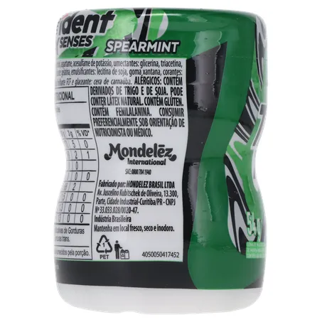 GOMA MASCAR TRIDENT GARRAFA SPEARMINT 54G 360-25