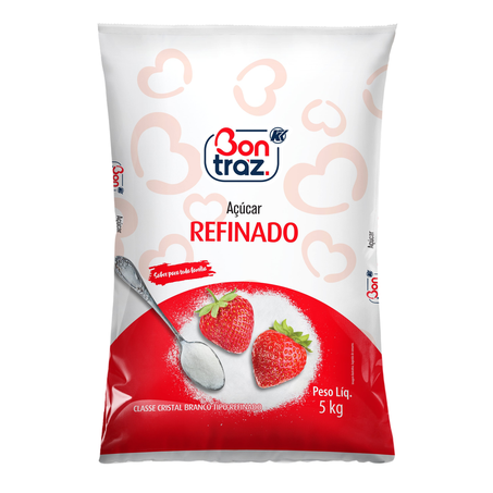 Açúcar Refinado Bontraz 5Kg