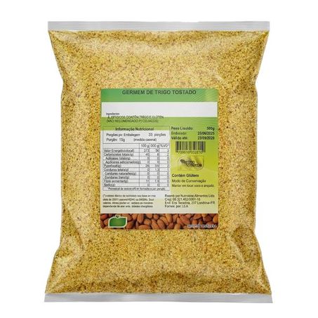 GERME DE TRIGO TORRADO 500G