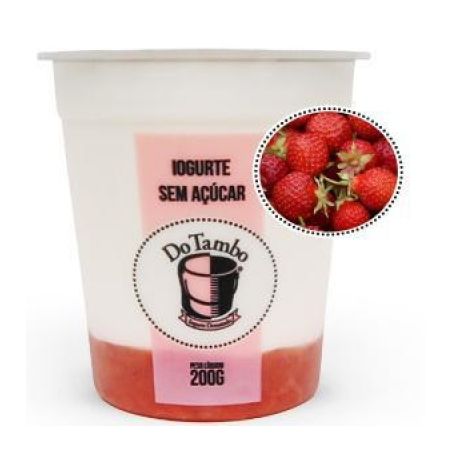 Iogurte do tambo 200g morango