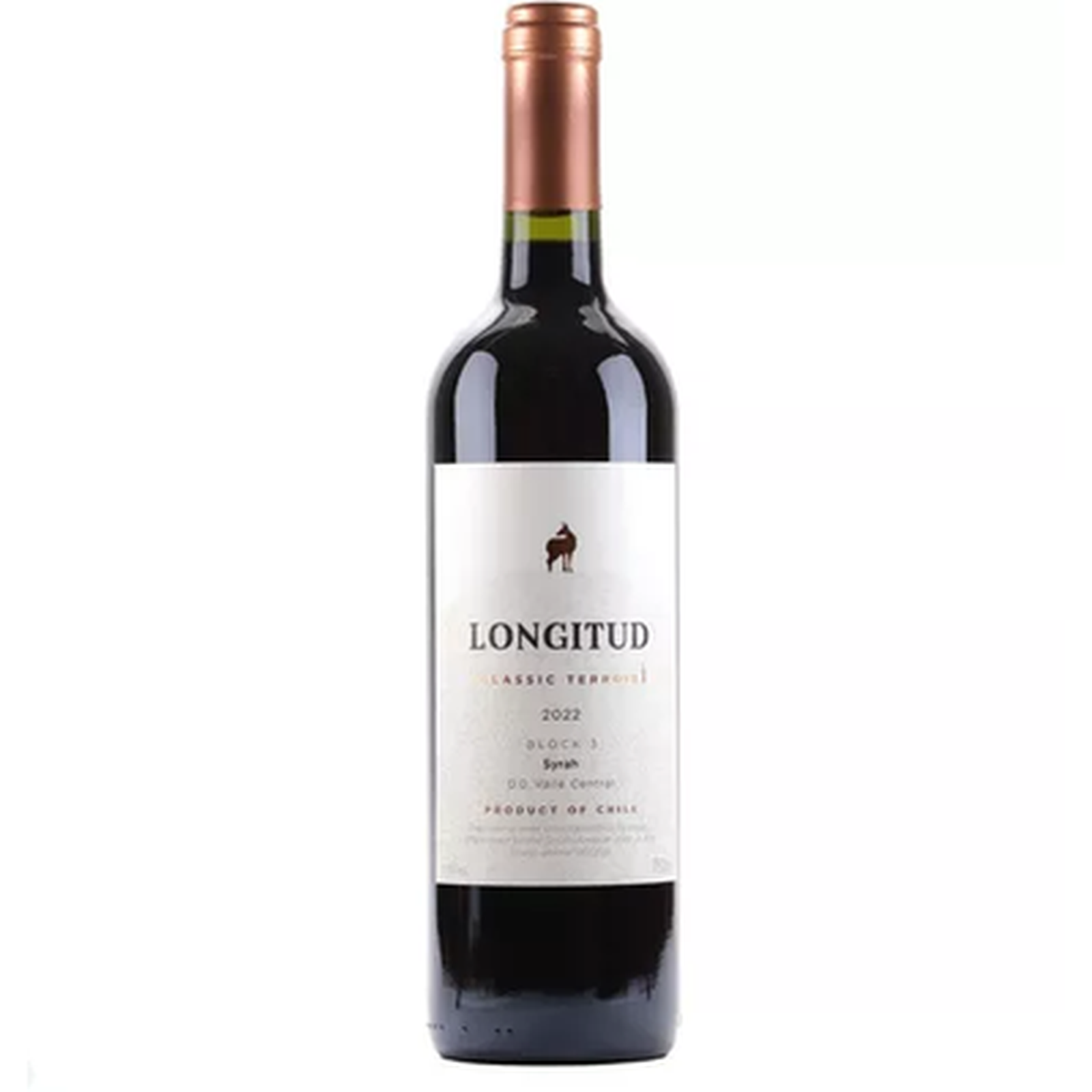 Vinho Tinto Chileno Longitud Classic Terroir Syrah 750ml