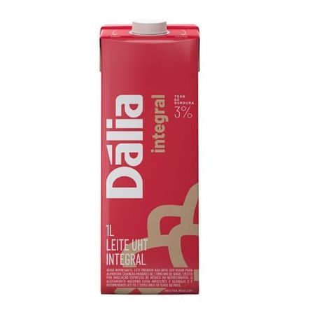 Leite longa vida Dália integral 1l