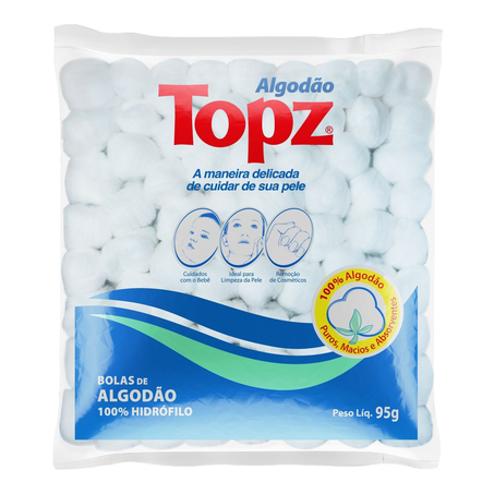Algodão Topz Bola Pacote 95G