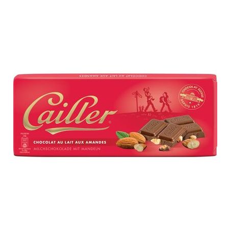 Chocolate Cailler Leite e Amêndoa 100g