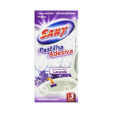 Pastilha Sanit Sany Mix 3un Lavanda
