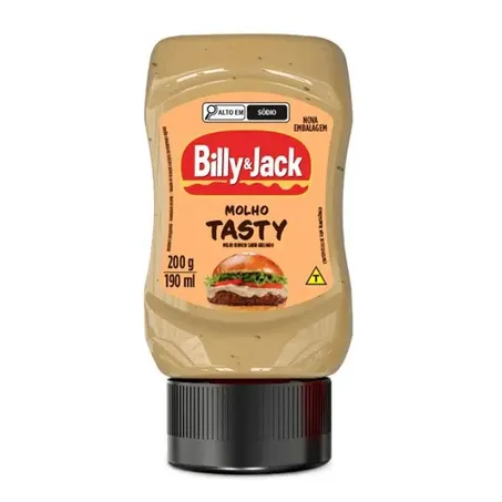 MOLHO KISABOR 200G BILLY&JACK TASTY CX 12.0