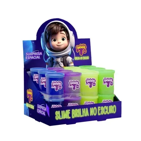 Slime gelele brilha no escuro 110g