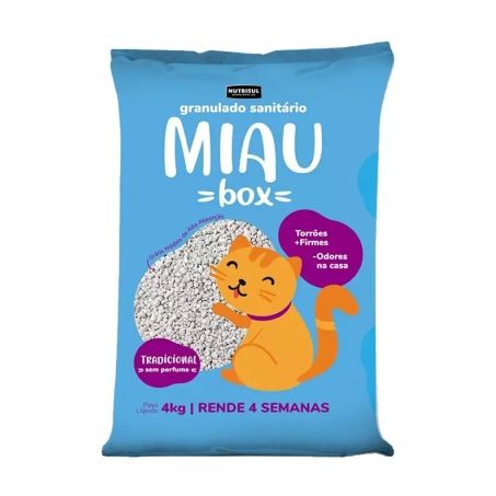 Granulado sanit miau 4kg trad