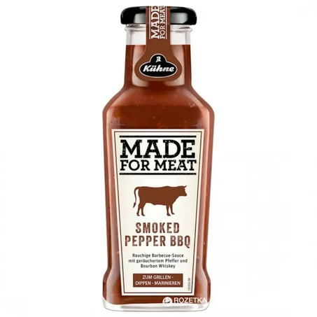 Molho smoked pepper bbq kuhne 235ml