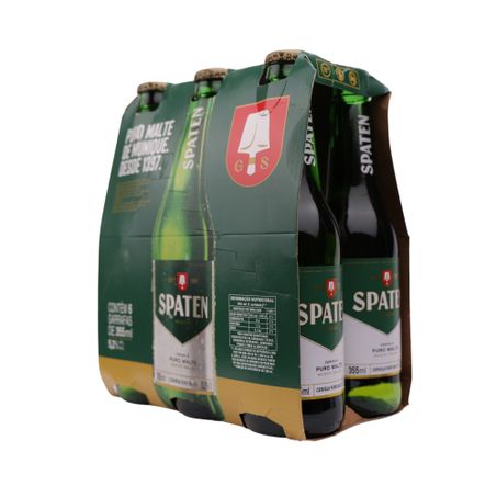 Cerveja Spaten Long Neck 355ml C/6 360-7