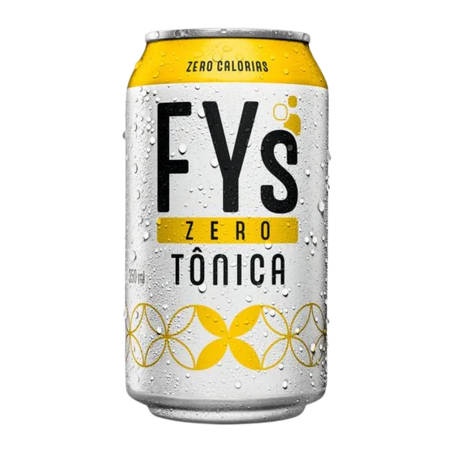 Água Tônica Fys Zero Açúcar Lata 350ml 
 