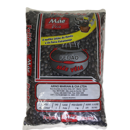 FEIJAO PTO TIPO 1 MAE VEIA 1KG