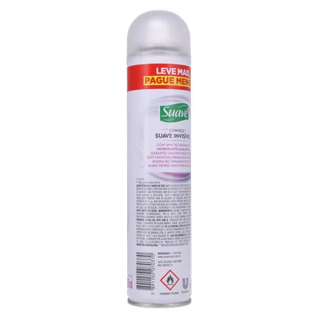 Desodorante Aerossol Invisible Suave 200Ml 360-14