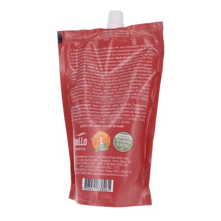 Sabonete líquido bello cereja e avelã sachê com tampa 450ml 360-20