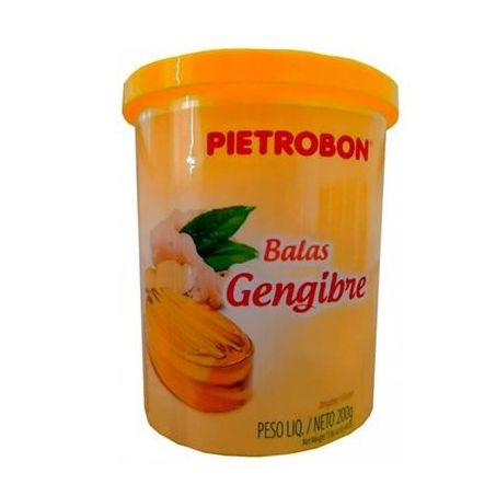 Bala pietrobon 200g gengibre