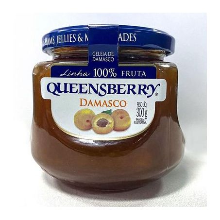 Geleia queensb 100% damasco 300g