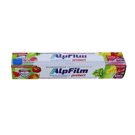Filme pvc alpfilm trilho refil 27cmx100m