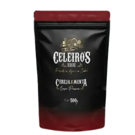 Erva Mate Terere Celeiro s 500g Cereja Menta