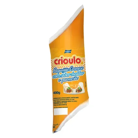 Requeijao Crioulo 400g Bisnaga Cheddar