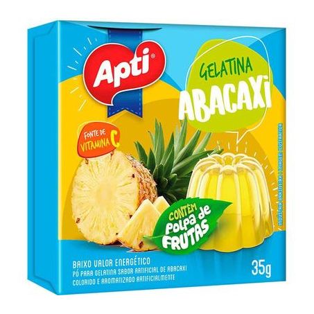 Gelatina apti 20g abacaxi