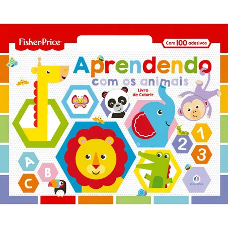 Livro Ciranda Cultural Fisher Price Aprendendo As Horas