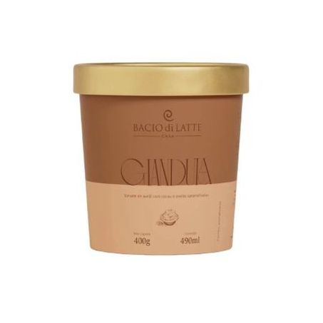 Sorvete bacio di latte 490ml gianduia