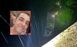 Morador de São Miguel morre após caminhão cair de ponte na BR-282