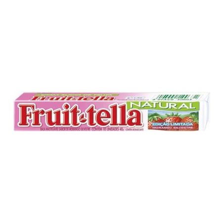 DROPS FRUIT-TELLA 40G MORANGO MASTIGAVEL