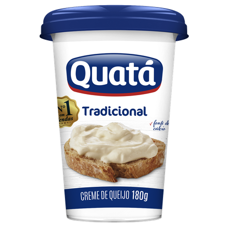 Creme de Queijo Tradicional Quatá Copo 180G