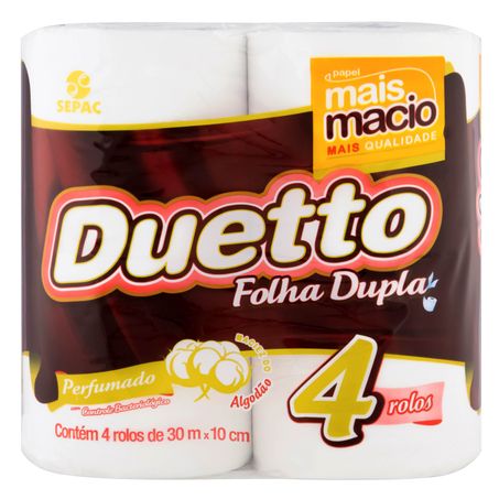 PAPEL HIG DUETTO 30M FOL DUPL PERFUMAD 04UN
