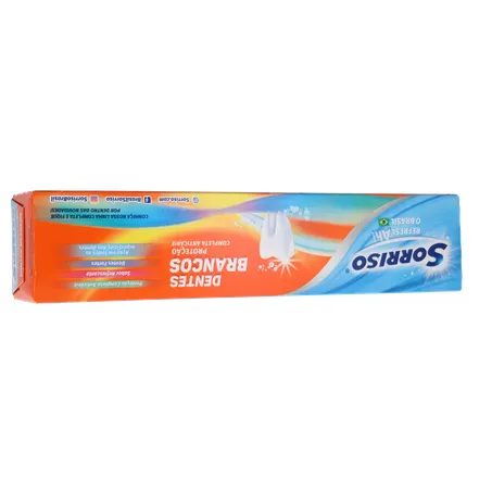 Creme Dental Sorriso Whitening Dentes Brancos Tamanho Família	 Caixa 180gr 360-16