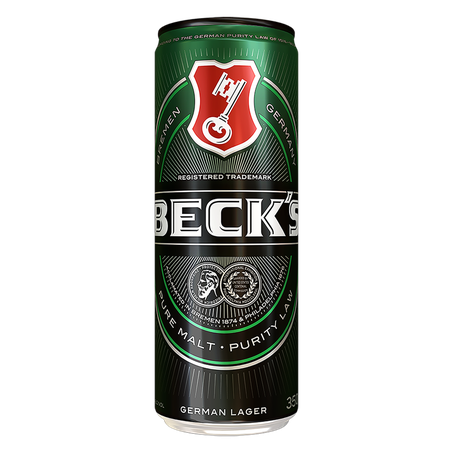 Cerveja German Lager Puro Malte Beck's Lata 350ml