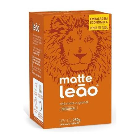 CHÁ MATTE NATURAL A GRANEL 250G LEÃO
