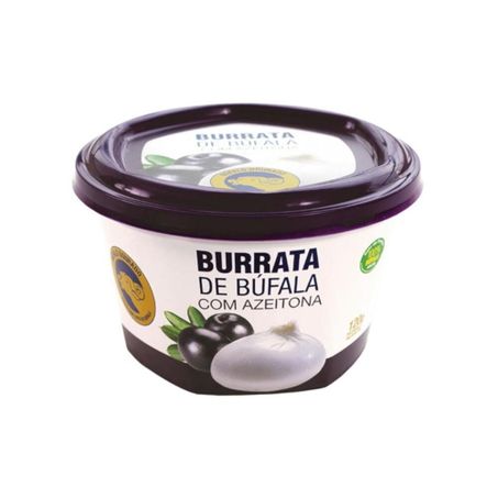 QUEIJO BUFALA BURRATA COM AZEITONA 120G
