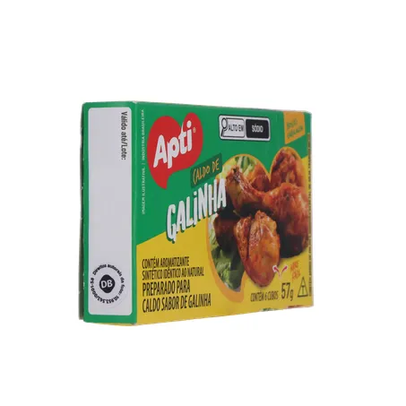 Caldo em Cubos Apti Galinha Caixa com 6un - 57gr 360-30